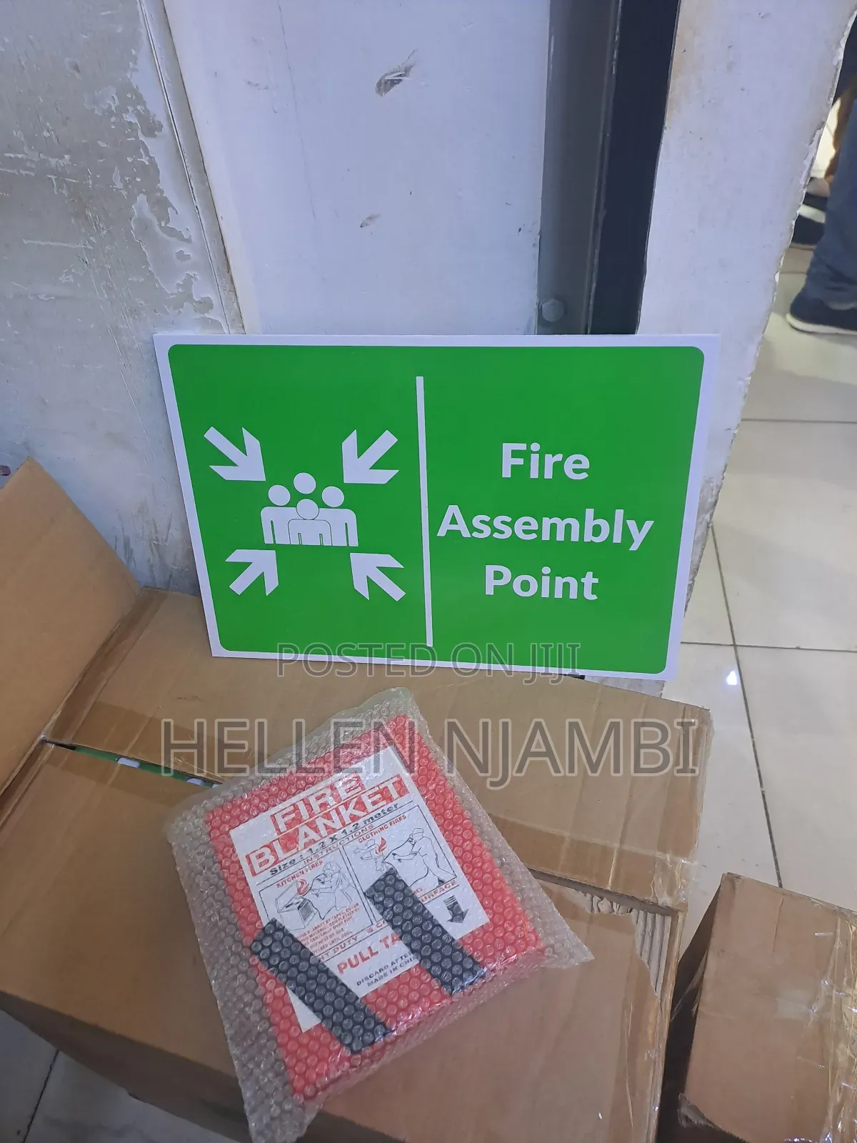 Fire Assembly Point Signage (15.5 By 12inches)