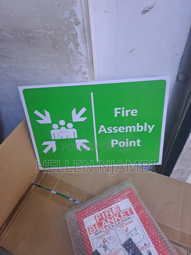 Assembly Point Sign - main view