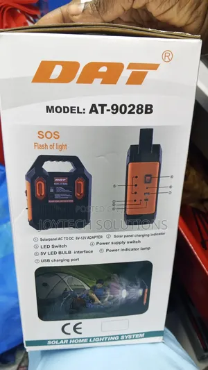 Solar :6v-3w With a Mp3+Radio. Home Solar Lighting System