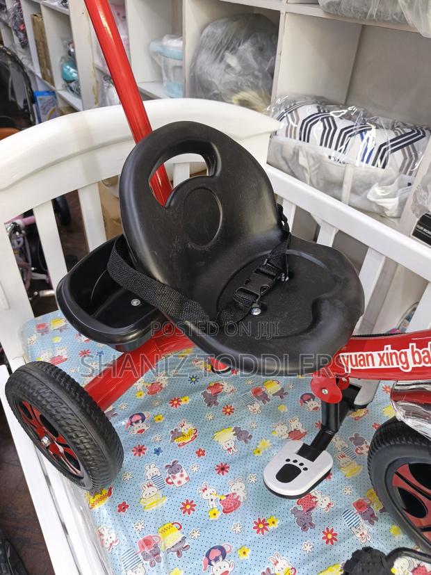 Guide-Push 3-Wheel Toddler Trike for Ages 2-4 — Sturdy Safe - thumbnail 4