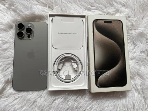 Apple iPhone 15 Pro Max 256 GB Silver - main view
