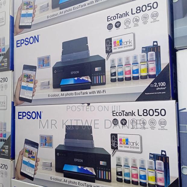 Epson Ecotank L8050 Photo Printer