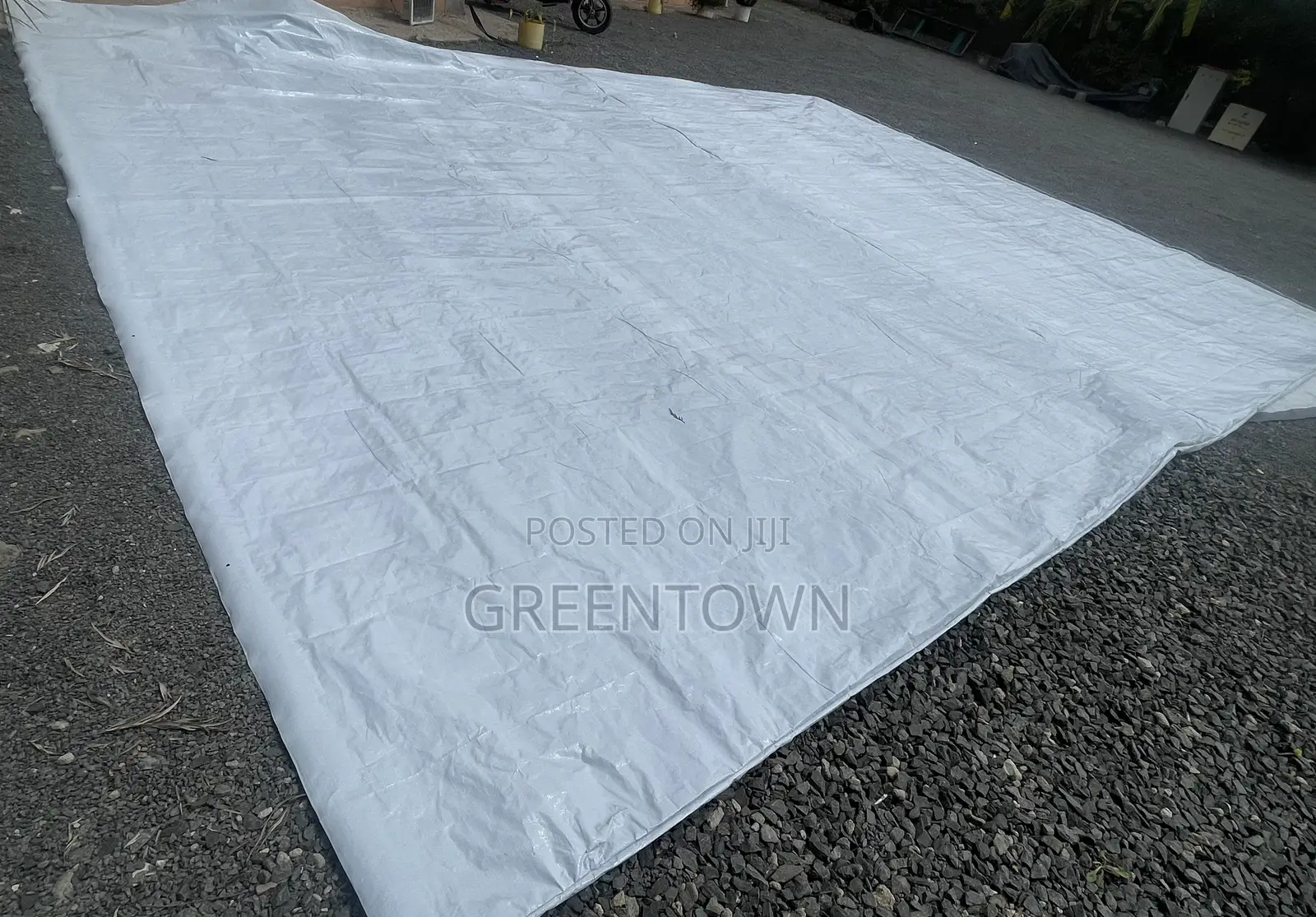 Heavy-Duty 6m X 8m Tarpaulin –Waterproof, Uv Fire Resistant (200gsm)