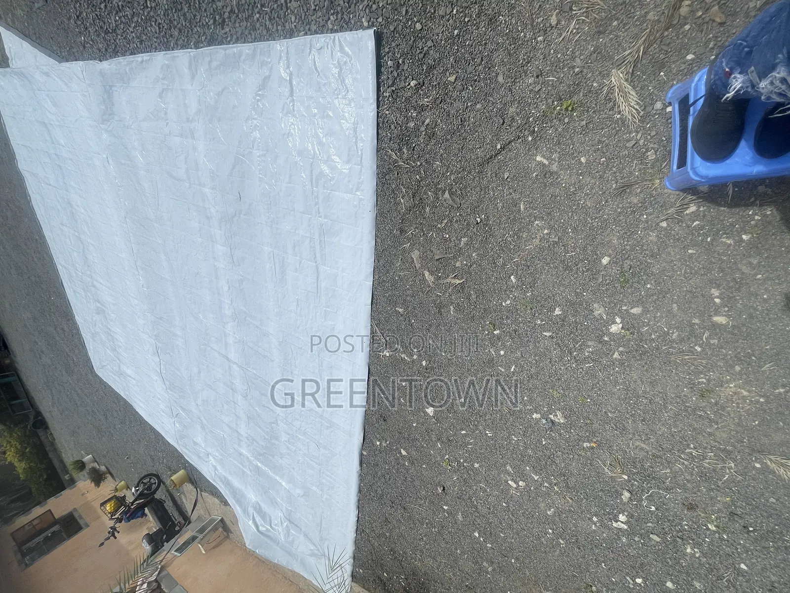 Heavy-Duty 6m X 8m Tarpaulin –Waterproof, Uv Fire Resistant (200gsm)