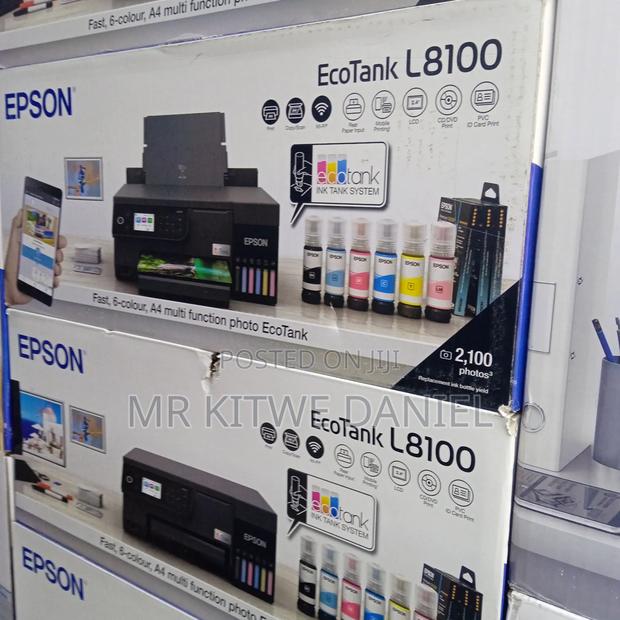 Epson Eco Tank L8100 A4 Ink Tank Photo Printer