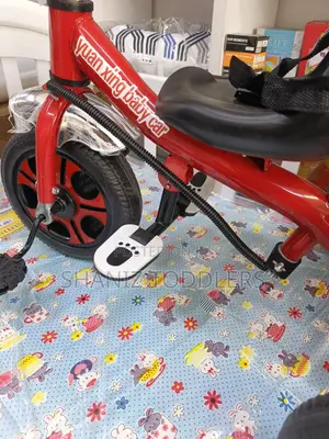Baby Tricycle With Push Handle 3-Wheel Toddler Trike