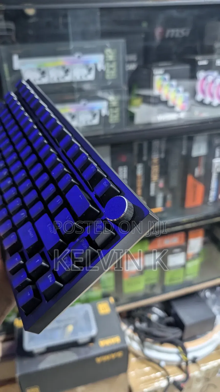 Ajazz Ak820 Black Hotswap Wired Type C Mechanical Keyboard