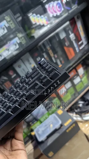 Ajazz Ak820 Black Hotswap Wired Type C Mechanical Keyboard