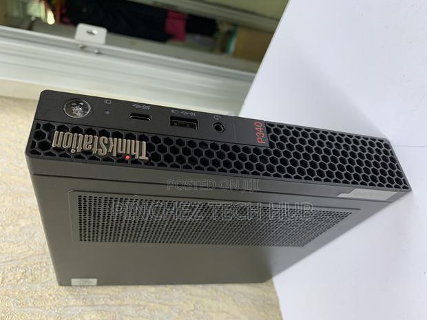 Desktop Computer Lenovo ThinkStation P330 16GB Intel Core I7 SSD 512GB - thumbnail 4