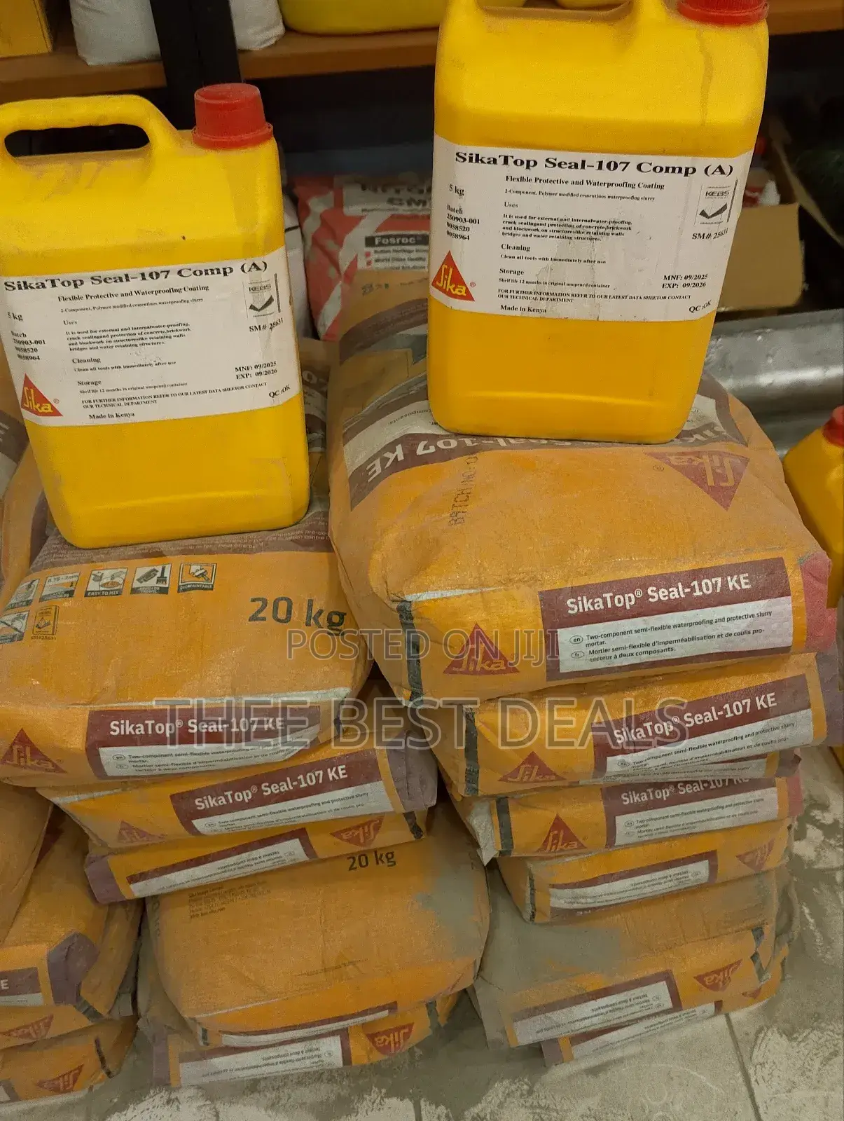 Sika Top Seal 107 Concrete Waterproofing