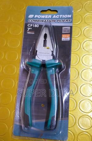 Power Action Pliers CRV Material. Combination Pliers, Model Cp180. - thumbnail 2