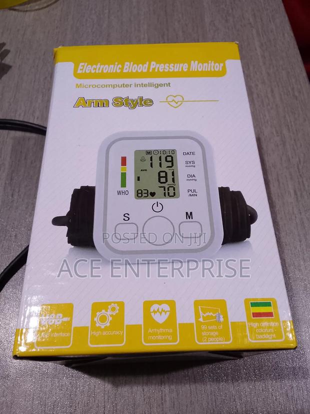 Electronic Blood Pressure Monitor Arm Style