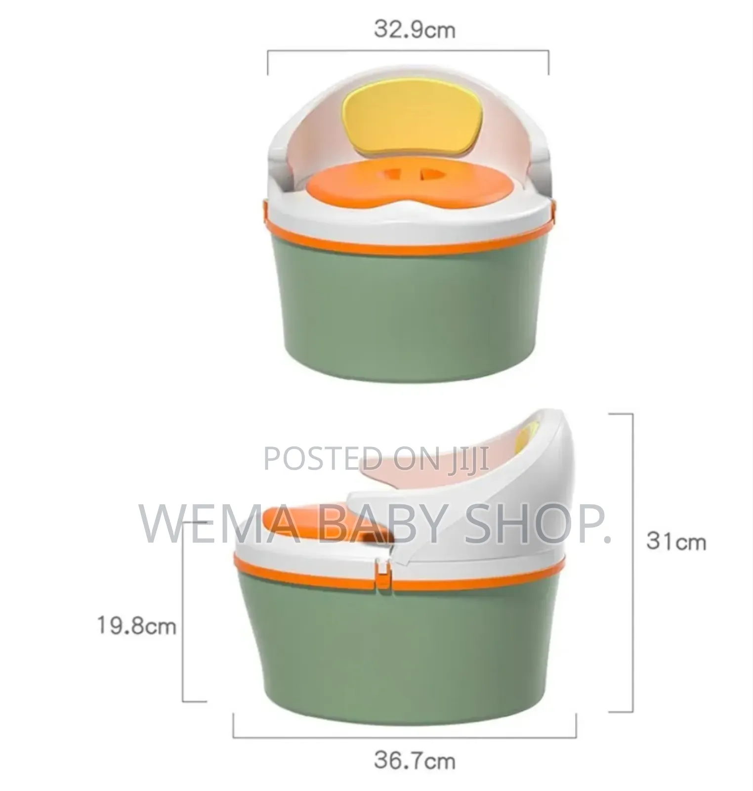 3-in-1 Baby Potty Training System (Potty /Training Seat/a Step Stool).
