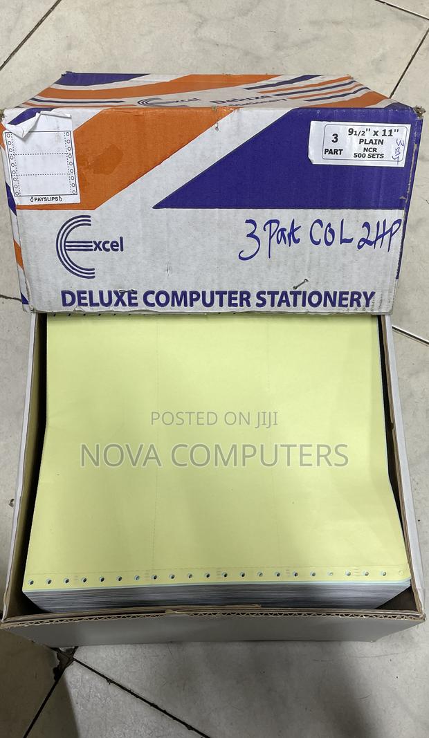 Dot Matrix Paper Original + 2 Copies Colored Papers - main view