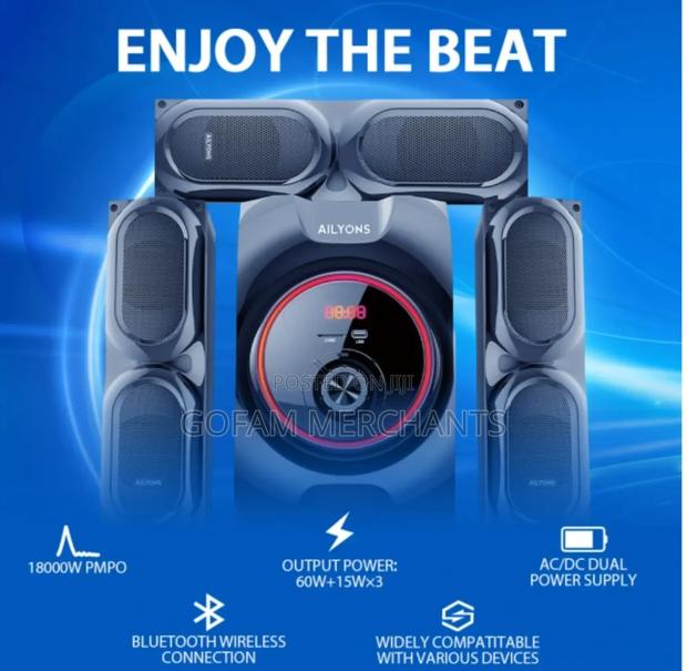Ailyons 3.1ch Elp3602k Multimedia Speaker System - thumbnail 3