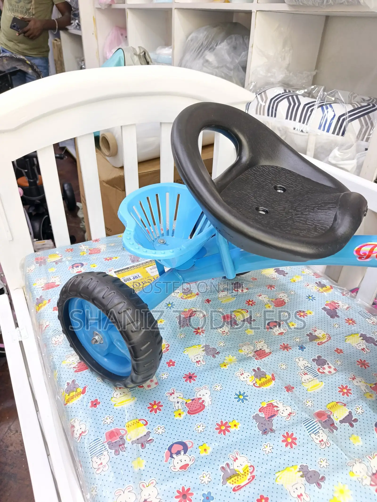 3-Wheel Baby Bicycle – Stable, Safe Easy to Pedal