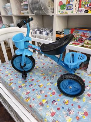 Kids 3-Wheel Tricycle for Toddlers – Strong Frame Smooth Ride - main view