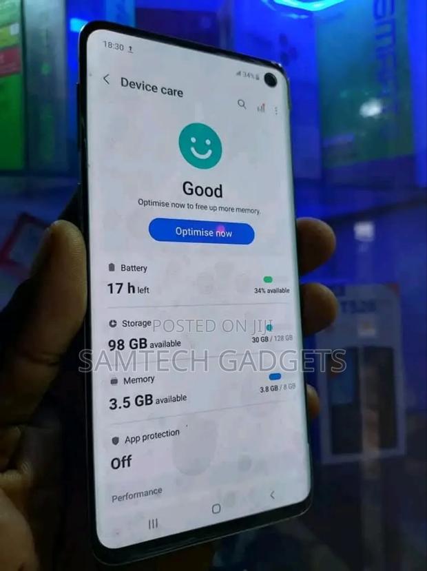 Samsung Galaxy S10 128 GB Silver - thumbnail 4