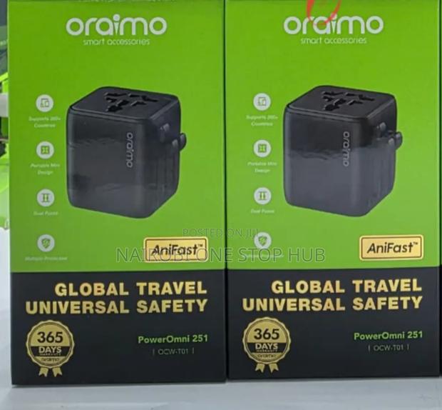 Universal Travel Adapter Oraimo Power Omni 251 - main view