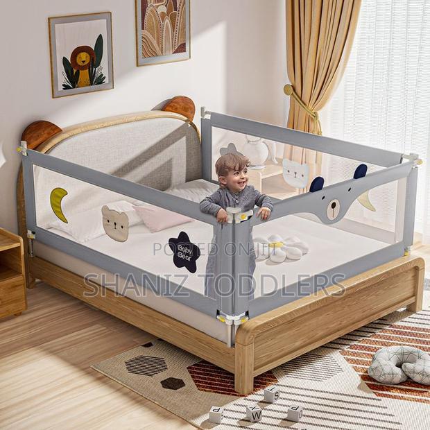 Foldable Kids Bed Rail – Safe Guard for Toddler Standard Beds - thumbnail 3