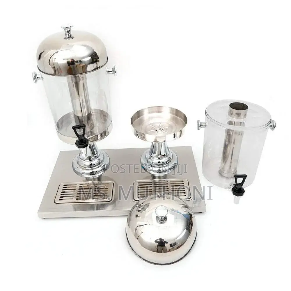 16 L Hosting/ Serving Double Glass Juice Dispensers