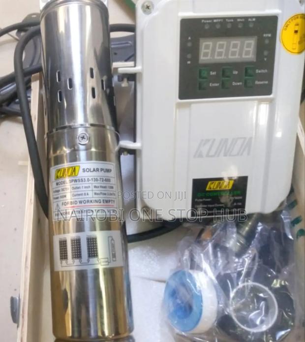 Kunda 600w 130m Head Submersible Solar Pump