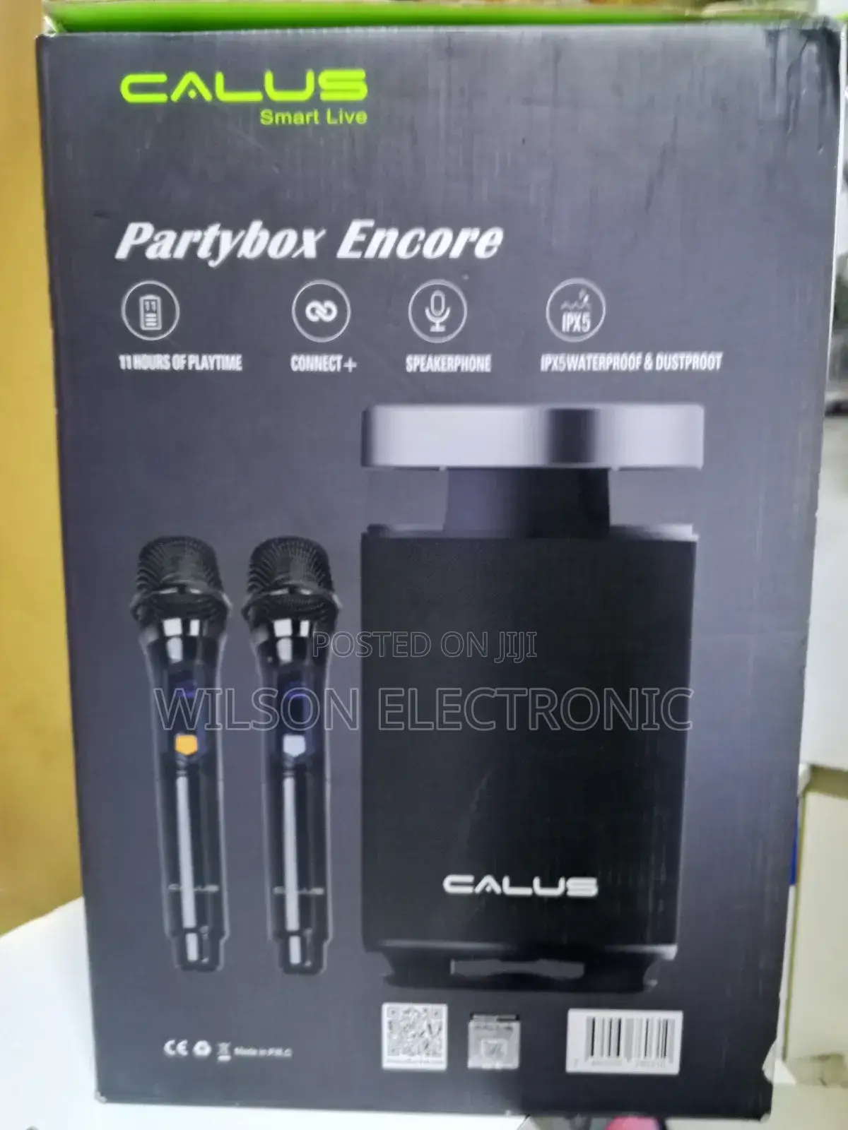Rechargeable Party Box. Calus