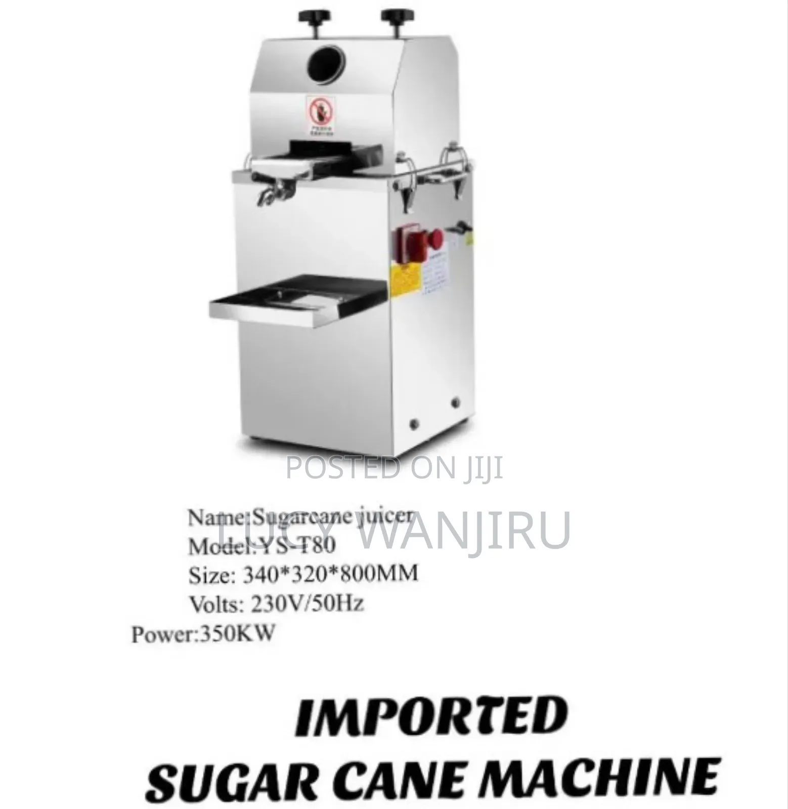 High Quality Imported Sugarcane Machine