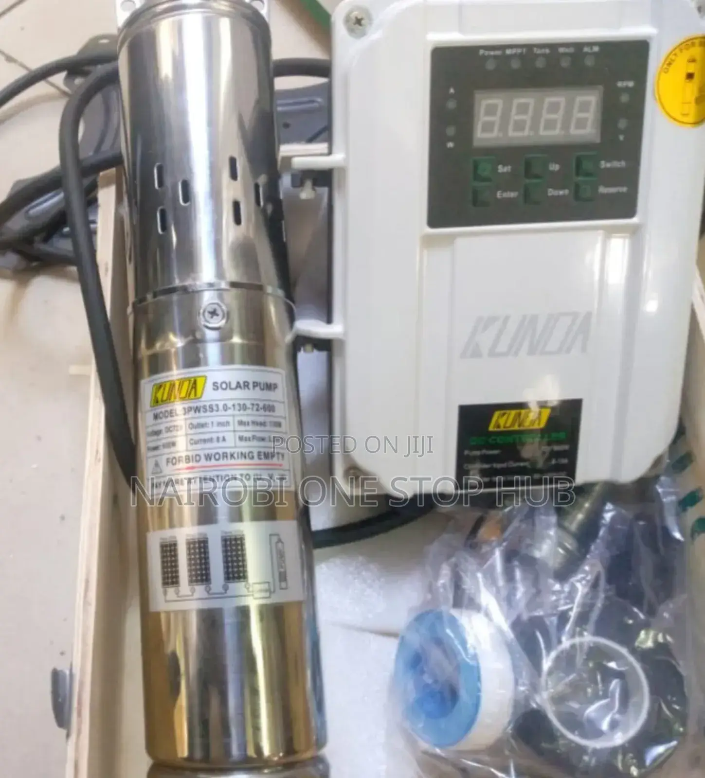 Solar Powered Kunda Submersible Pump