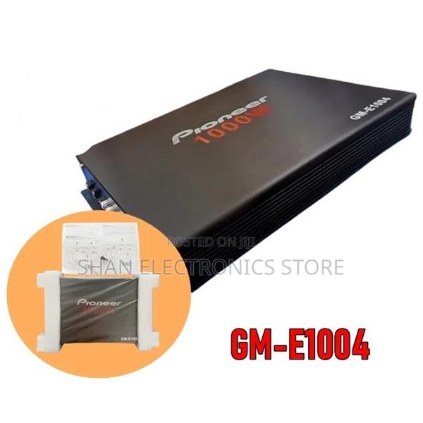 Pioneer 4 Channel 1000watts Amplifier Gm-E1004