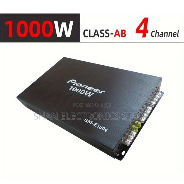 Quality Pioneer 4-Channel Amplifier Car Power 1000w Gm-E1004