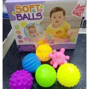 Colourful Soft Balls 6 PCS