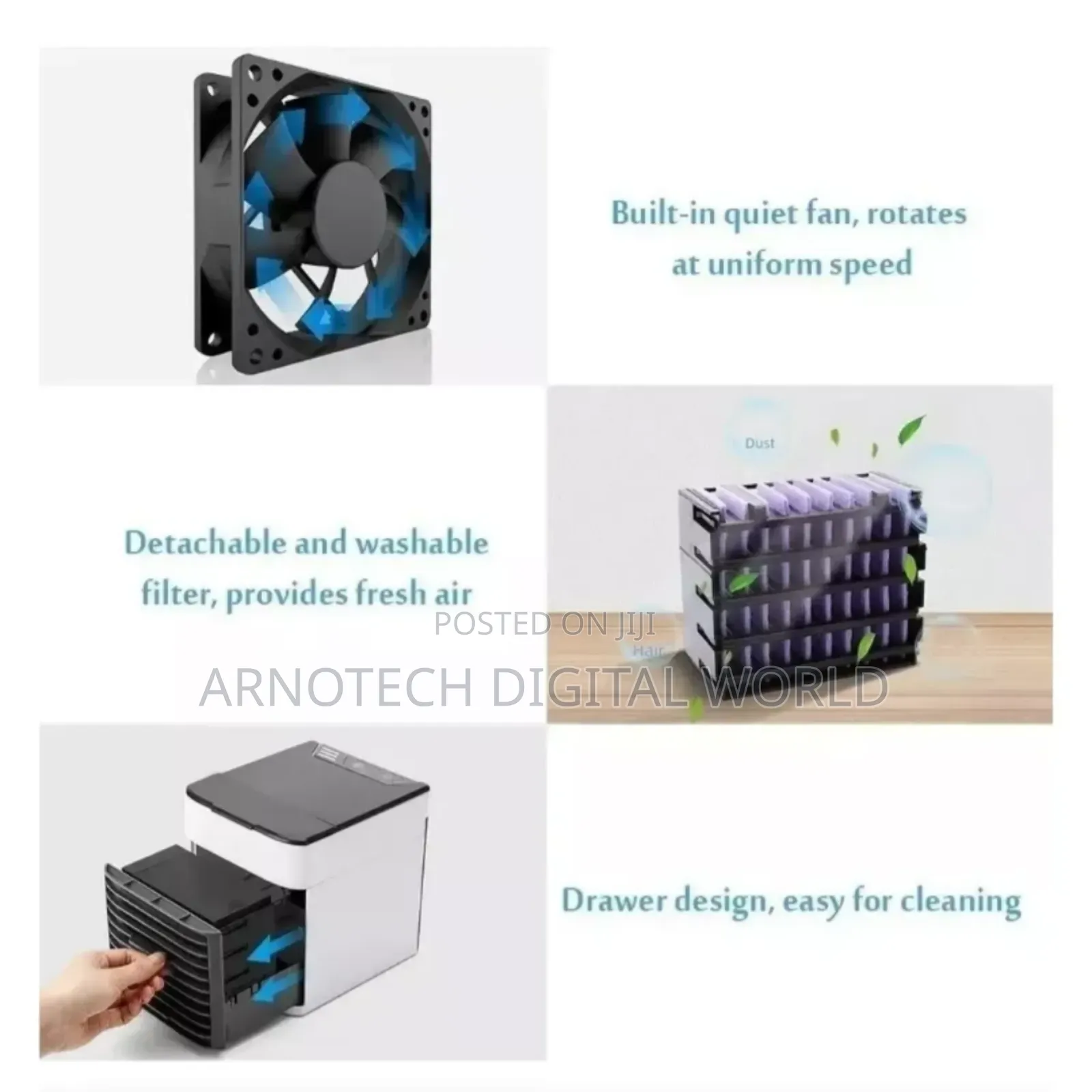 Mini Air Humidifier/ Cooler