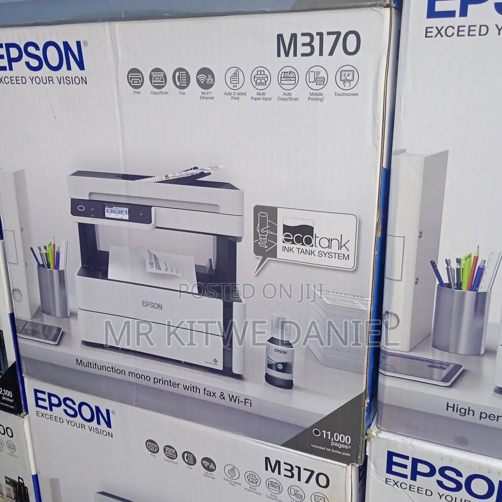 Epson Ecotank M3170 Ink Tank Printer