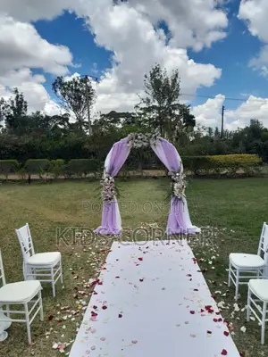Wedding Welcome Arch Backdrop