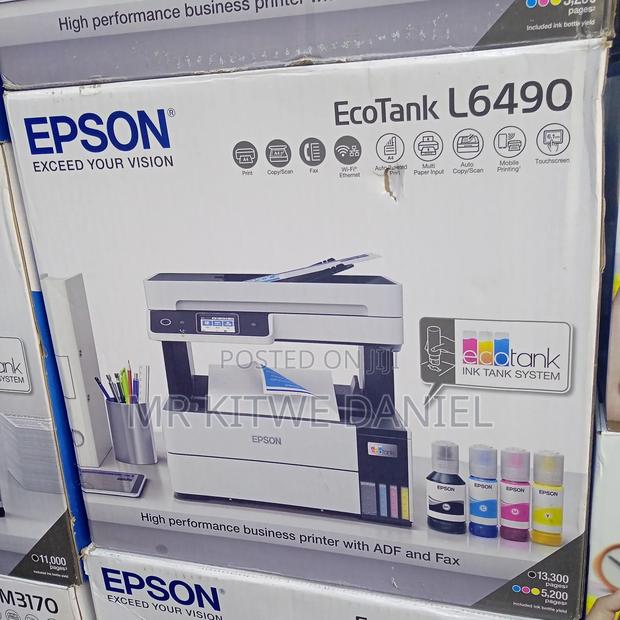 Epson Ecotank L6490 Ink Tank Printer - main view