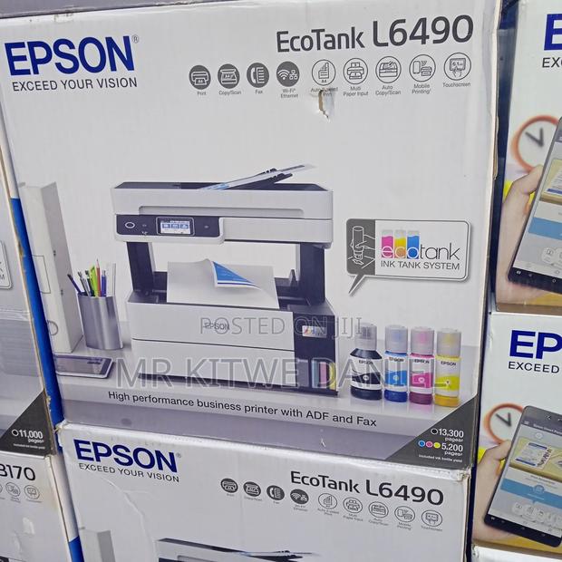 Epson Ecotank L6490 Ink Tank Printer - thumbnail 3