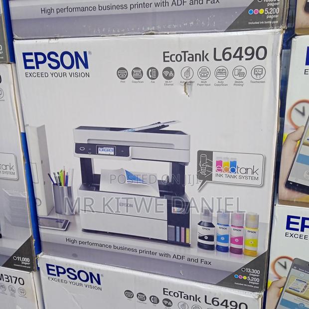 Epson Ecotank L6490 Ink Tank Printer - thumbnail 4