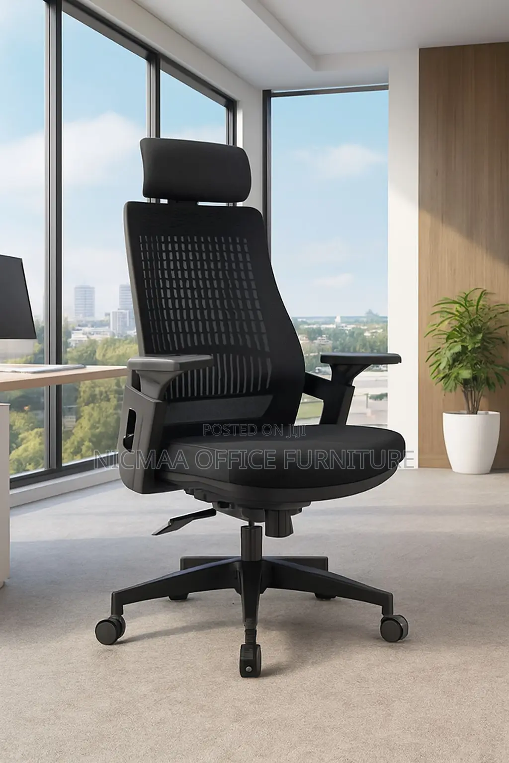 Ergonomic Supportive Backrest Seat