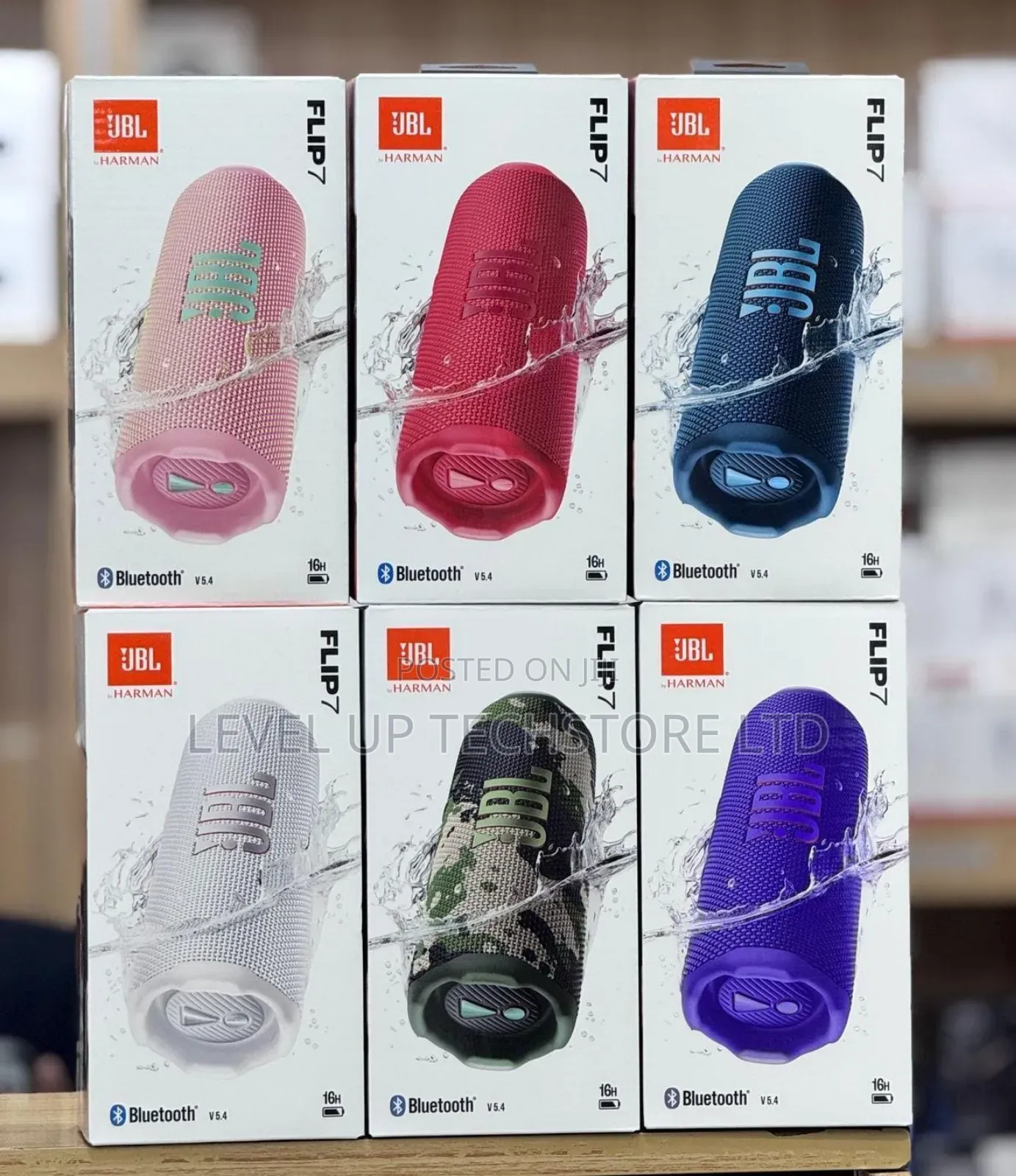 Jbl - Flip 7 - Portable Waterproof And Drop-proof Speaker - 2025