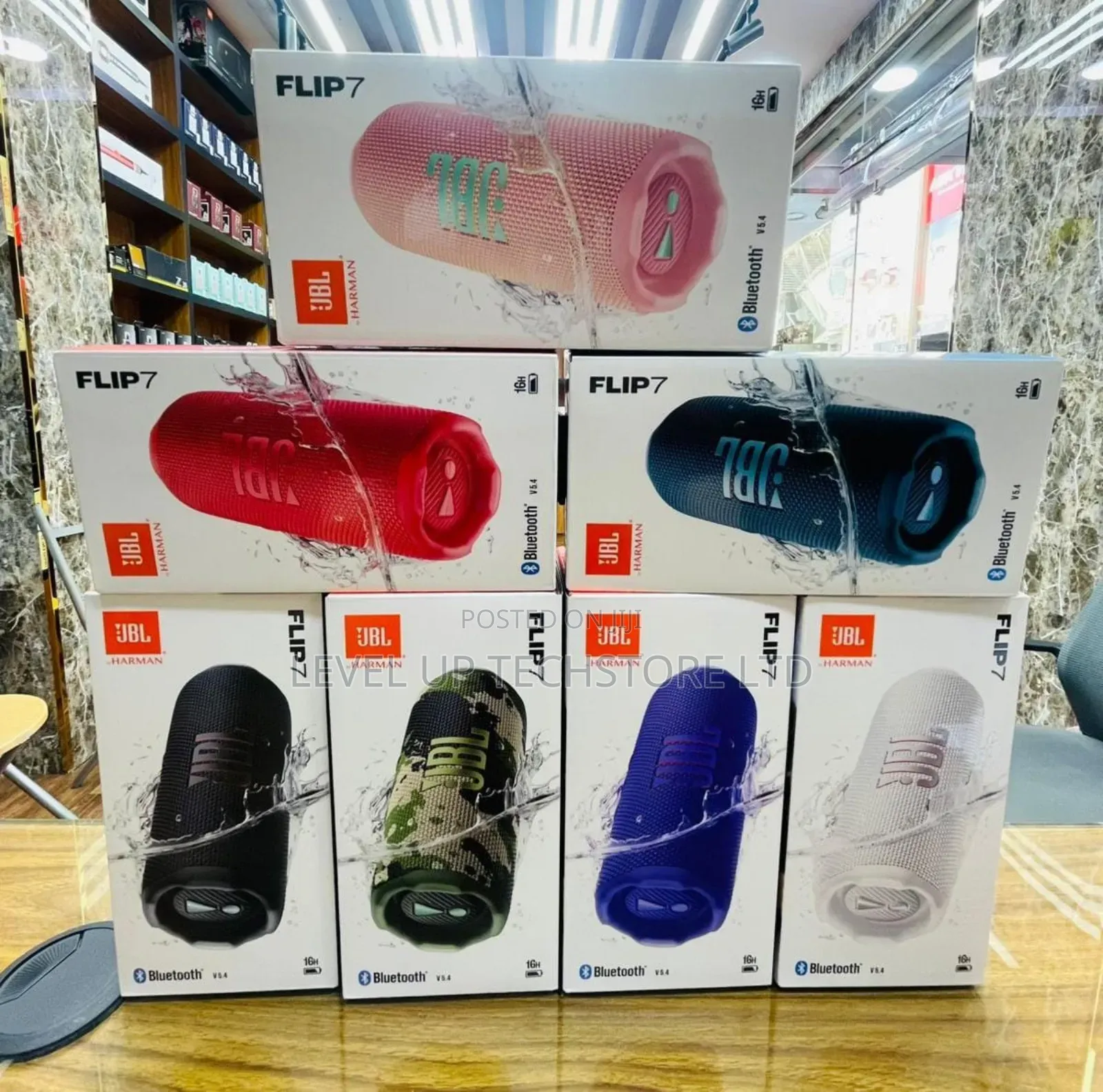 Jbl - Flip 7 - Portable Waterproof And Drop-proof Speaker - 2025