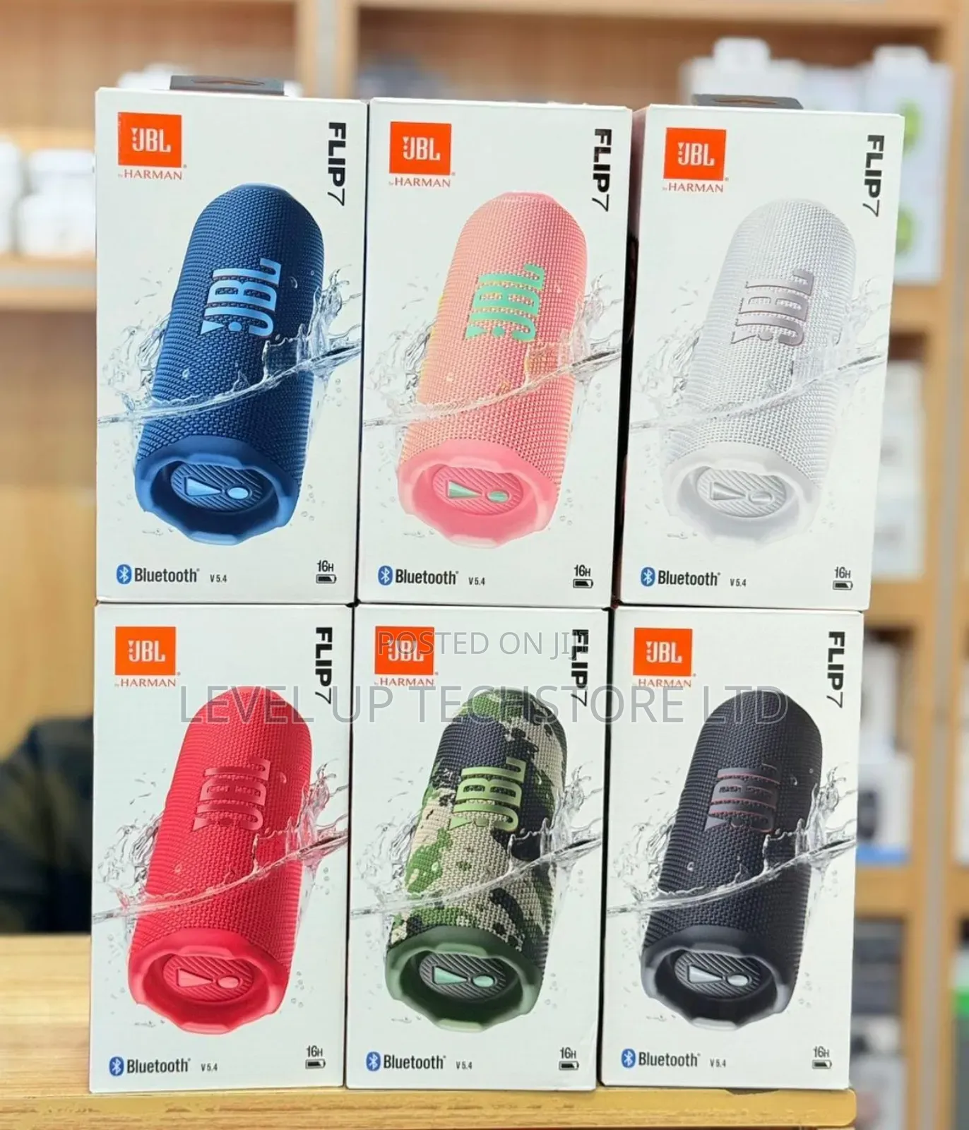 Jbl - Flip 7 - Portable Waterproof And Drop-proof Speaker - 2025