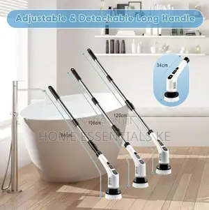 New Arrival-Rechargeable 7-in-1 Spin Scrubber Brush