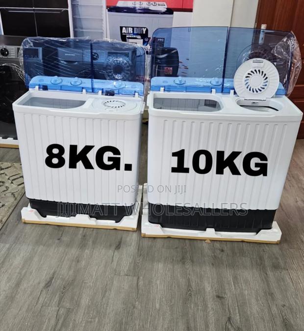 Smart Pro 8kgs Twin Tub Washing Machine Available - main view