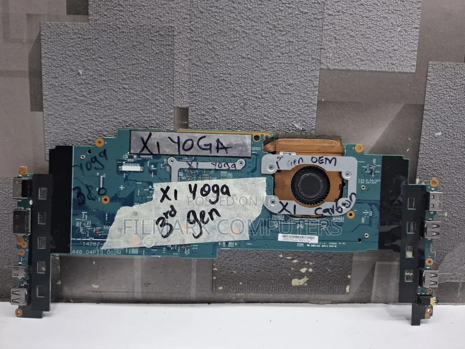 Lenovo 14” X1 Yoga 1st Gen I5-6300u 2.4ghz 8gb Motherboard