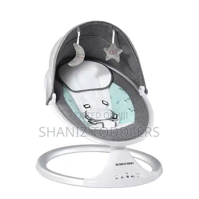 Auto Baby Rocker With Remote, Music Mosquito Net – Side Swing