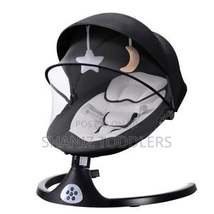 Smart Electric Baby Swing – Remote, Music, Timer Mosquito Net - thumbnail 2