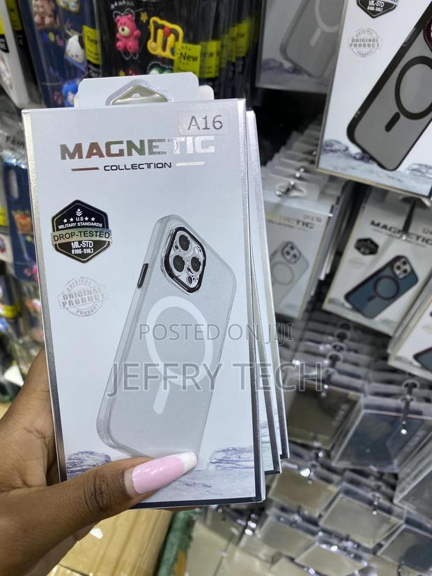 Amicca Magnetic Clear Case Cover for Samsung Galaxy A16 5g - main view