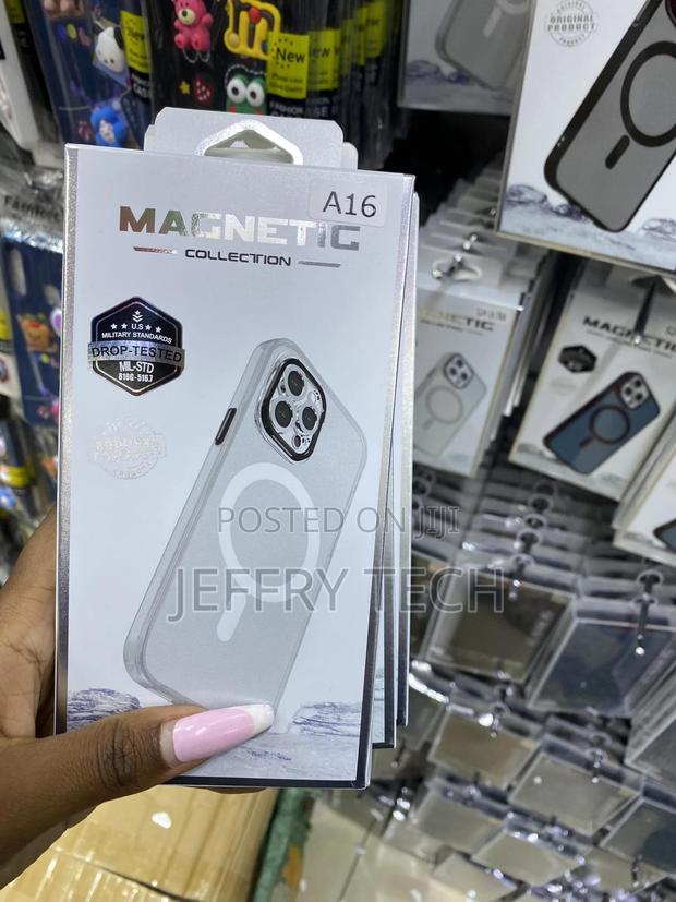 Amicca Magnetic Clear Case Cover for Samsung Galaxy A16 5g - thumbnail 3