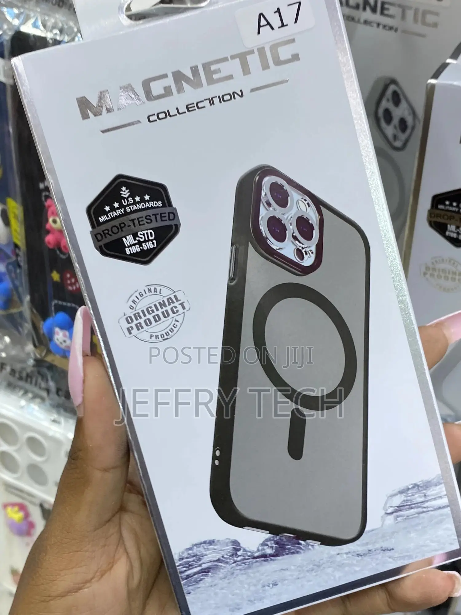 Tawar Magnetic Cover for Samsung Galaxy A17 5g Translucent Matte Case